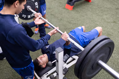 Tres veces por año se realizan controles antropométricos para conocer la composición corporal de cada futbolista