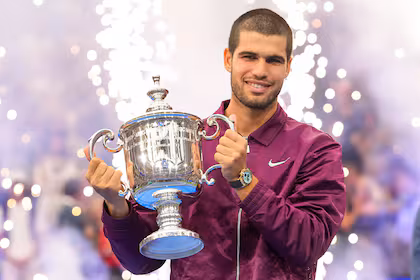Carlos Alcaraz fue el último campeón del US Open, en 2025