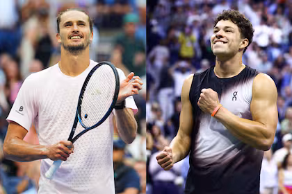 Alexander Zverev y Ben Shelton se verán las caras en la final del US Open 2026 de este domingo
